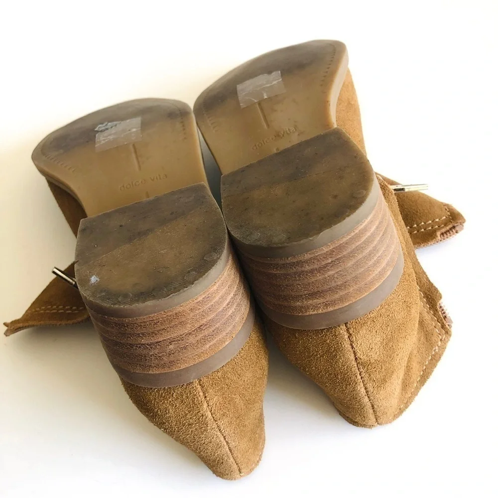 Dolce Vita Suede D’Orsay Booties